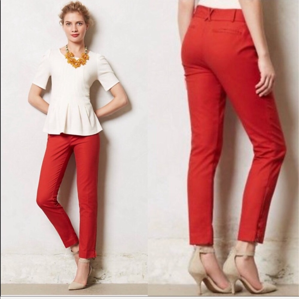 Anthropologie | Cartonnier Charlie Ankle Pants